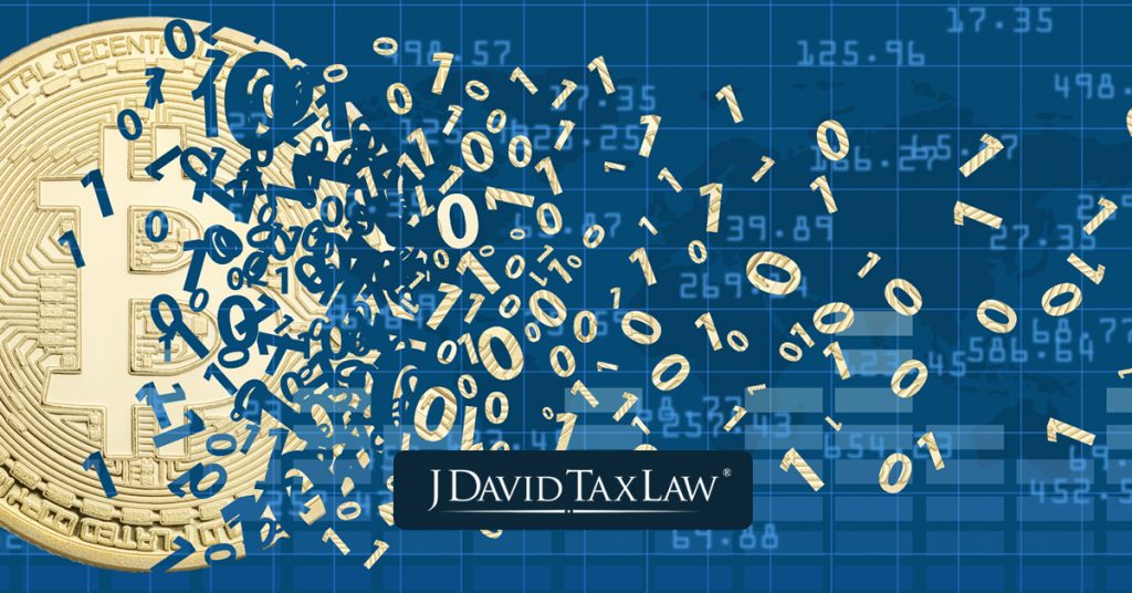 Cryptocurrency Tax Attorney Article Series Part 2 J David Tax Law