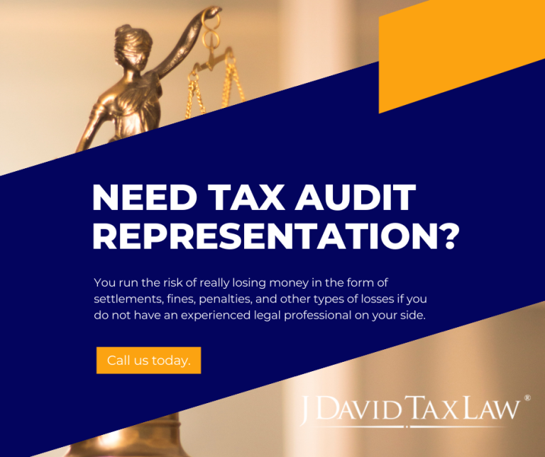 Need Tax Representation